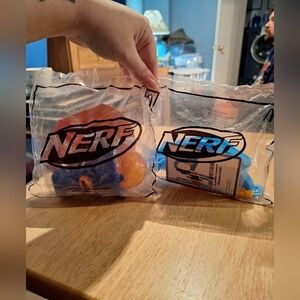 Mcdonalds Nerf Sealed Toys Lot